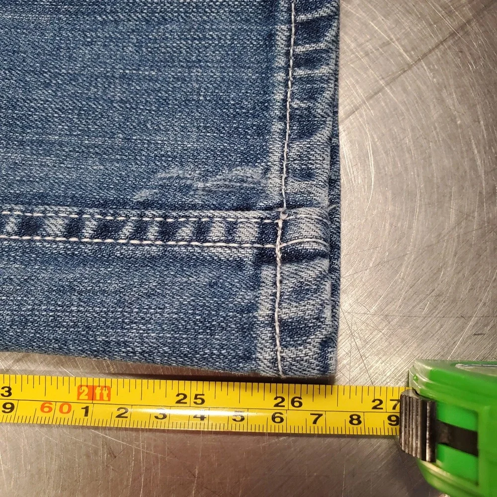 Miss Me Lakewood Straight Leg Jeans Medium Wash Blue JP4442 Size 27
